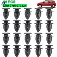 20X For Opel Vauxhall Vivaro Renault Trafic Clio Kangoo Car Side Door Interior Trim Clips Retainer Fasteners Car Replacement
