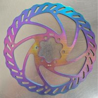 1 Set Road Bicycle Parts Bike Disc Brake Rotors 160mm With Bolts Oil Slick Hydraulic Brake Fit For Mt200