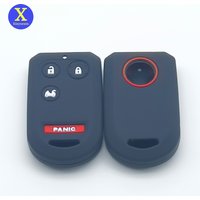 Xinyuexin Silicone Remote Key Cover Case for Honda GL1800 Goldwing 3 Button Motorcycle Key Shell Holder Protection 2 Pcs/lot