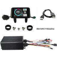 Sabvoton MQCON SVMC7245 UKC1 Display 48V 60V 72V 500W 1KW 45A 60KMH Electric Bike Scooter Bldc Motor Controller