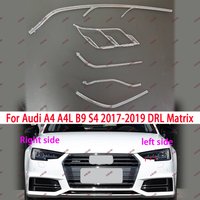 Fit For Audi A4 A4L B9 S4 2017-2019 DRL Matrix Car Headlight Light Guide Strip Daytime Running Light Tube Angel Eye image 4