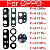 Rear Camera Glass Lens For OPPO Find X2 X3 X5 X6 Pro X2 X3 Neo X2 X3 X5 Lite Back Main Camera Glass Lens Sticker Parts