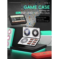 DATA FROG PSP 1000 2000 3000 PS Vita Game Card Storage Case for SD Memory Stick Pro Duo M2 Retro Protective Holder