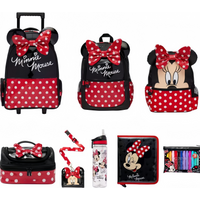 Backpack Large Capacity Cartoon Backpack Primary And Secondary School Students' Pull Rod Backpack Straw Cup Backpack