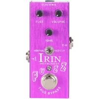 IRIN AN-12 Fuzz Electric Guitar Effect Pedal with True Bypass Vintage Fuzz Effector Pedal Adjustable Guitar Accessories & Parts