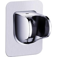 Adjustable Shower Head Holder Self-adhesive Diameter Shower Holder Bracket No Drill Wall Mount Shower Head Bracket Shower Tool