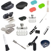 Replacement Vented Lid 3D Oven Screen Charger Loading Funnel Mouthpiece Pipe Cleaner Brush For PAX Plus Mini PAX 3/2 Accessories
