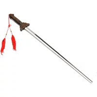 Telescopic Kung Fu Taichi Sword Swallowing Sword Practice Magic Performance Training Trick Props Taiji Fitness Swords About 86CM