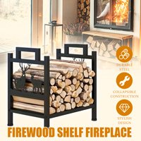 42*30*42CM Kamin Holz Rack Holz Lagerung Rack Regale Rack Holz Lagerung Kamin Utensilien Zubehör Indoor outdoor Rack