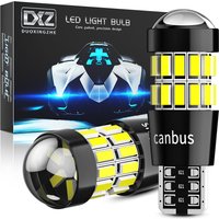 DXZ 2PCS W5W T10 LED Bulbs Lens 30SMD 12V WY5W Canbus Car Clearance Interior Dome Parking Signal Light for BMW Audi Mercedes
