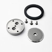 Tune Up Kit Precision Shower Screen GA200NT Silicone Gasket Stainless Steel Holder Compatible with Gaggia Coffee Makers