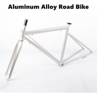 GRAY R10 Road Bike Frame Race Bicycle Frameset Aluminum Alloy Fork Rough Front Open 100mm Rear 135mm Cycling Parts