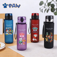 650ML PAW Patrols Boys Water Bottle Cartoon Anime Leak Proof Sports Bottles Girls Outdoor Portable Drinking Cup Juice Cups Gifts