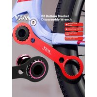 AliExpress NONE Aluminum Alloy Center Axle Wrench DUB/BB44 46 49 BB Hollow Tooth Disc Disassembly Tool for Bicycles