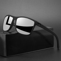 AliExpress NONE Premium Sports Sunglasses - Spring Hinge Design, UV400 Unisex Comfort Fit for Cycling, Fishing, Beach & Leisure