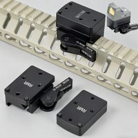 Tactical RM Mini Red Dot Sight Scope Mount With QD Auto Lock Riser Plate Fit 20mm Weaver Picatinny Rail Rifle For Hunting