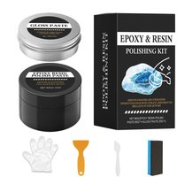 Epoxy Resin Polishing Kit Restores High Gloss Epoxy Scratch Polishing Compound for Homeowners Beginners Art Projects Table