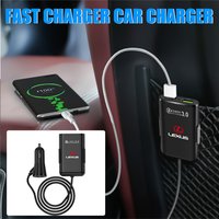 Car Charger Dual Port Type C Fast Charging Adapter QC 3.0 For Lexus RX450h Al20 CT200h IS300h ES300h NX RX GS IS LX IS250 RX400h