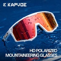 Kapvoe Polarized Fishing Sunglasses Men's Cycling Glasses MTB Bike Bicycle Glasses Hiking Eyewear Sports UV400 Riding Goggles