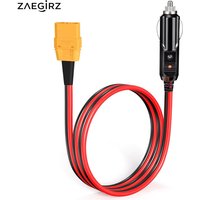 12AWG 1.5m XT90 Female to Cigarette Lighter Cable for Bluetti AC200PL/AC200/AC200Max/SOLARPLAY/FOSSiBOT Portable Power Station
