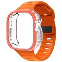 Case+Strap for Apple Watch Series 11 10 42mm 46mm Sport Band Protective Cover for iWatch 9876 SE3 5 4 45mm 44 41 49mm Ultra3