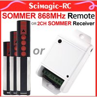 Télécommande de garage SOMMER 868 MHz et récepteur SOMMER pour émetteur 4020 TX03-868-4 4026 4011 4025 4031 4035 868 MHz