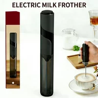 KLT Kitchen Powerful Stirrer Milk Frother Handheld Foam Maker for Lattes Whisk Drink Mixer Coffee Electric Egg Beater