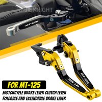 MT125 Motorcycle Clutch Brake Lever Handlebar grips ends For YAMAHA MT 125 MT-125 2014 -2016 2017 2018 2019 2020 2021 2022 2023