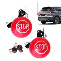 Garage Parking Stopper with Rope Highly Visible Parking Ball Aid for Home Driveway Outdoor, Fits SUV Sedan Truck RV Caravan
