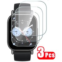 3Pcs Premium Tempered Glass For Xiaomi Redmi Watch 5 Lite Active Smartwatch Screen Protector Clear Film