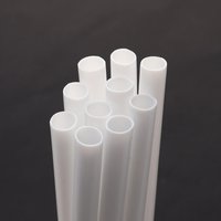 New 10Pcs White Round Plastic Cake Dowels Reusable Split‑Layer Suspended Cake Support Rods Baking Supplies