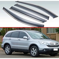 For Honda CRV CR-V 2007 2008 2009 2010 2011 Plastic Exterior Visor Vent Shades Window Sun Rain Guard Deflector 4pcs