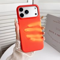 Thermal Phone Case for Samsung Galaxy S20 S21 S22 S23 S24 S25 FE Plus Note20 Ultra 4G 5G Glossy Film Hard PC Cover Fingerprint