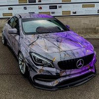 Self Adhesive Car Vinyl Wrap Personalized Customized Design Printing Marble Graphic Sticker TPU Self-healing Vehicle Wrapping