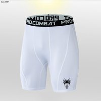 Superhero Shorts Men Gym Compression Sport Training Quick-Drying Bottoms Print Fitness Jogging Workout