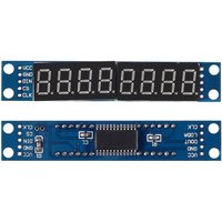 8-Digit 7 Segment MAX7219 Digital Segment Module, Seven Section 8 Bit LED Display Tube for MCU/51/AVR/STM32 for Raspberry Pi ESP