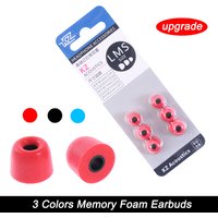 KZ Headset Ear Cap 3Pair(6PCS) Noise Isolating Comfortble Memory Foam Ear Tips Earbuds For Original In Earphone Headphones