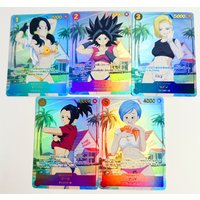 5pcs/set Dragon Ball Android 18 Bulma ACG Sexy Toys Hobbies Hobby Collectibles Game Collection Anime Cards