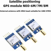 GPS module NEO-6M/7M/8M satellite positioning with SMA head external antenna suitable for UNO STM3