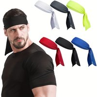 Running Athletic Headband Women Men Hiking Tennis Breathable Absorb Sweat Hair Band Yoga Fitness Riding Non-Slip Sweatband