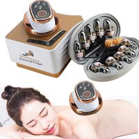 Face Lifting Body Massager Radio Frequency Microcurrent Golden Finger RF Beauty Machine Tools Gravitational Diamond Finger