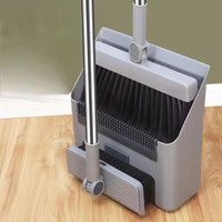 3-in-1 Foldable Broom and Mop Combo Set, Home Cleaning Tool Kit