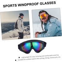 AliExpress Other Skiing Goggles Cycling Motorcycle Windproof Goggles Anti-fog UV400 Snowboard Snow Goggles Winter Outdoor Sport Skiing Eyewear