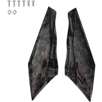 AliExpress NONE LINGQI RACING Water Transfer Carbon Fiber Left Right Mud Guard Rear Side Fender Baffle For Light Bee X S Electric Bike Motocross