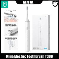 Mijia Electric Toothbrush T300 Ultrasonic Vibration Whitening Teeth Cleaning IPX7 Waterproof