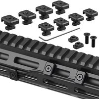 8-16 PCS Pressure Switch Cable Guides Compatible with M-LOK System Flashlight Laser Wire Management Clips