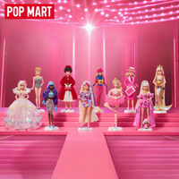 Genuine In Stock POPMART Barbie Fashion Series Blind Box Toys Trendy Fashion Desktop Ornaments High Quality Girl Festival Gifts