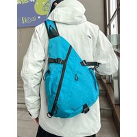 AliExpress HuoHuo Large Capacity Chest Bag, Sports Shoulder Bag, Cycling Bag, Workwear Bag, New Functional and Versatile Crossbody Bag