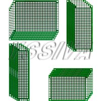 20pcs 2X8 3X7 4X6 5X7 Double Side PCB Kit 5Pcs Each Mixed Prototype Board Circuit Protoboard Universal Stripboard Printed