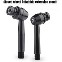 AliExpress NONE Carbon Fiber Wheel Valve Extender Aluminum Alloy Presta Schrader Compatible Inflation Adapter for Deep Dish Aero Wheels Fixed